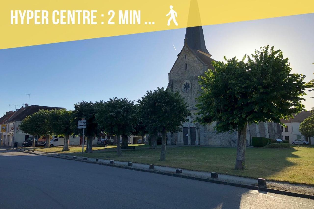 FREE Parking - Self Checkin Automatique - 9 min Disney - LE ZEN - COSYRENTING Villeneuve-le-Comte Exterior foto