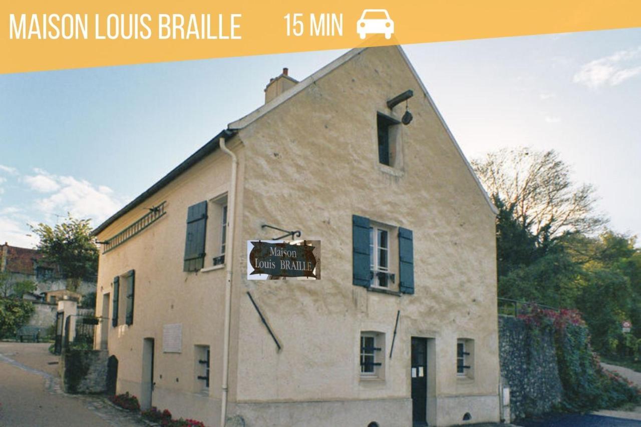 FREE Parking - Self Checkin Automatique - 9 min Disney - LE ZEN - COSYRENTING Villeneuve-le-Comte Exterior foto