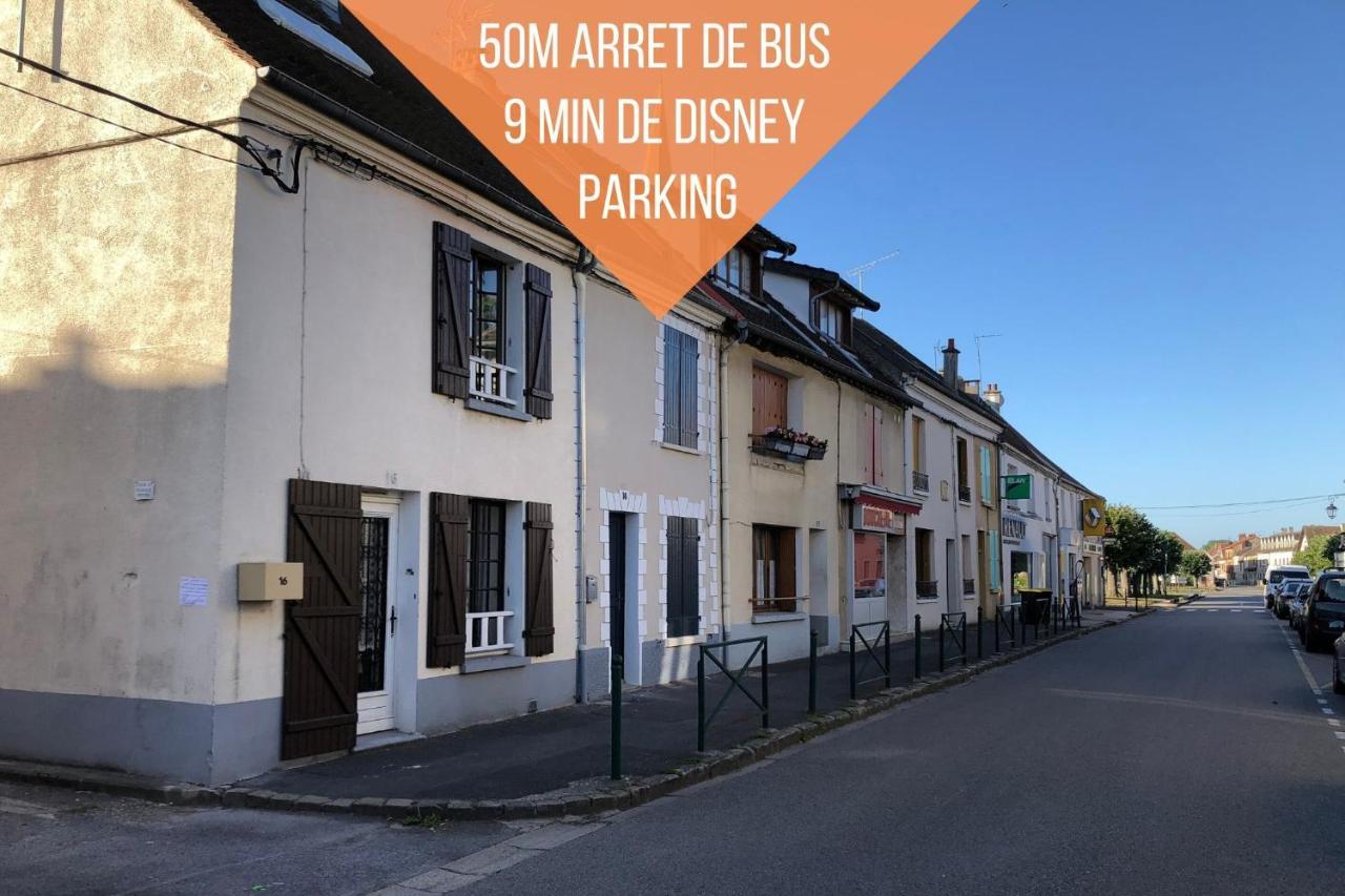 FREE Parking - Self Checkin Automatique - 9 min Disney - LE ZEN - COSYRENTING Villeneuve-le-Comte Exterior foto