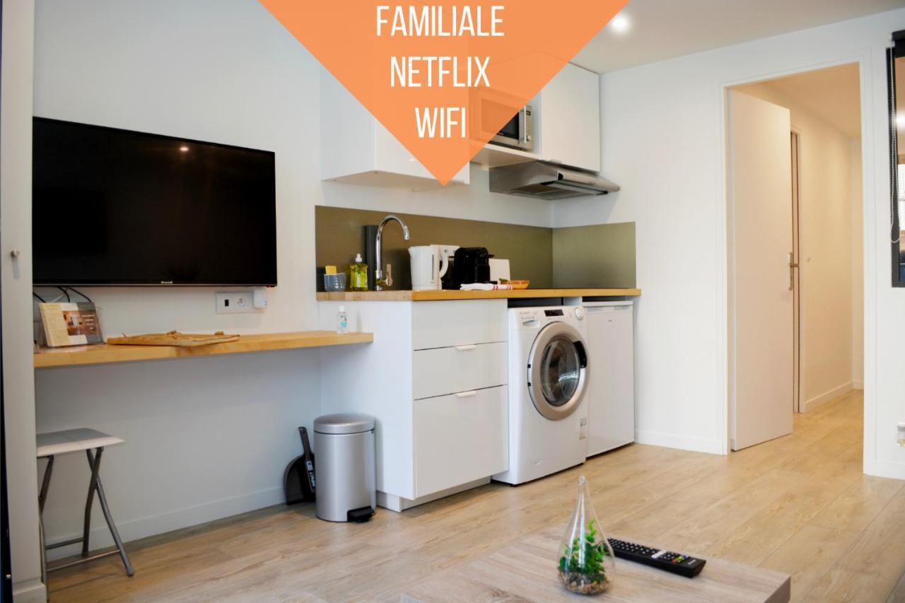 FREE Parking - Self Checkin Automatique - 9 min Disney - LE ZEN - COSYRENTING Villeneuve-le-Comte Exterior foto